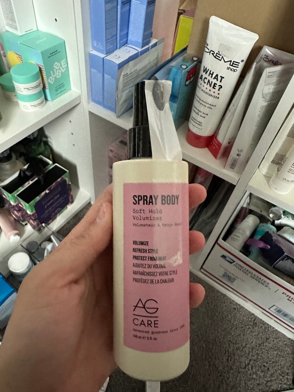 AG Care Spray Body Soft-Hold Volumizer (5 oz)